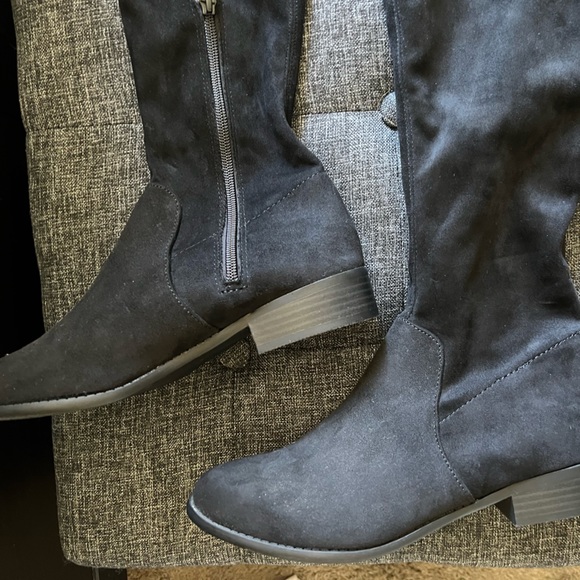 A New Day Suede Boots - Picture 3 of 8